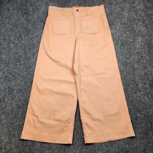 SPANX Peach Wide Leg Flare Jeans